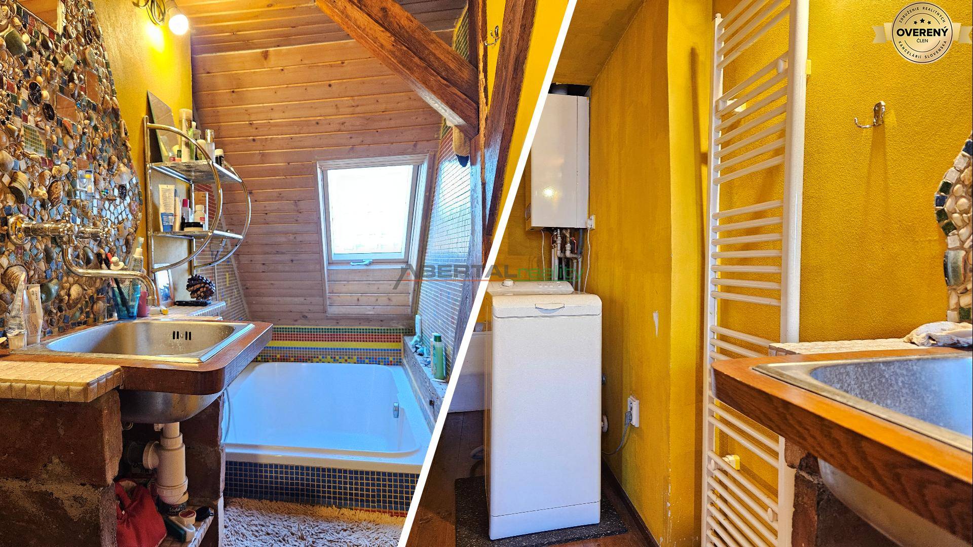 Predaj, 3 izbový byt, mezonet, Košice, Staré mesto, Sever, kúpeľňa + vlastný kotol.JPG