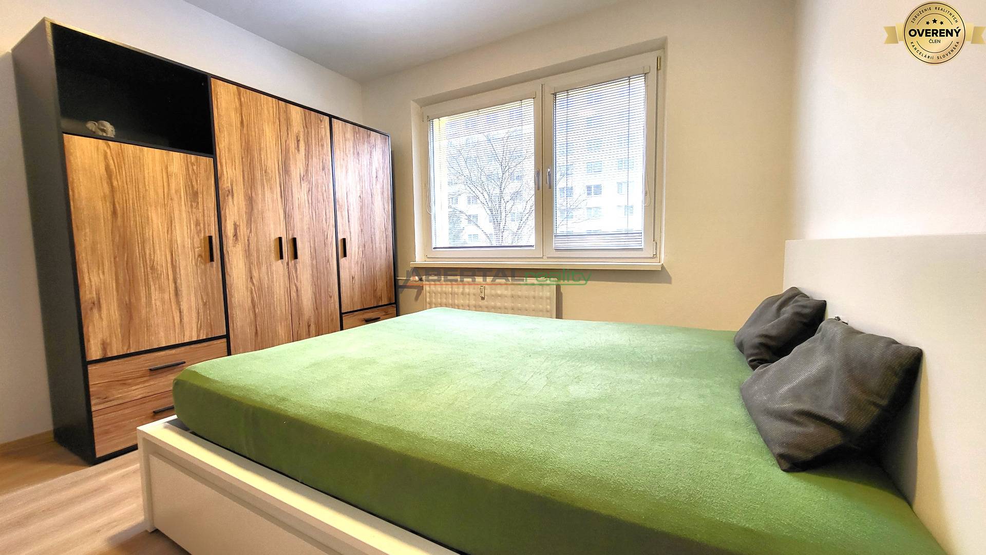 4 izbovy byt, Polomska, Vlcince, Spalna.jpg
