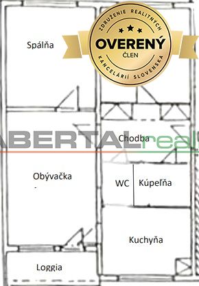 3 izbový byt Podunajské Biskupice Dudvážska Pôdorys.jpg