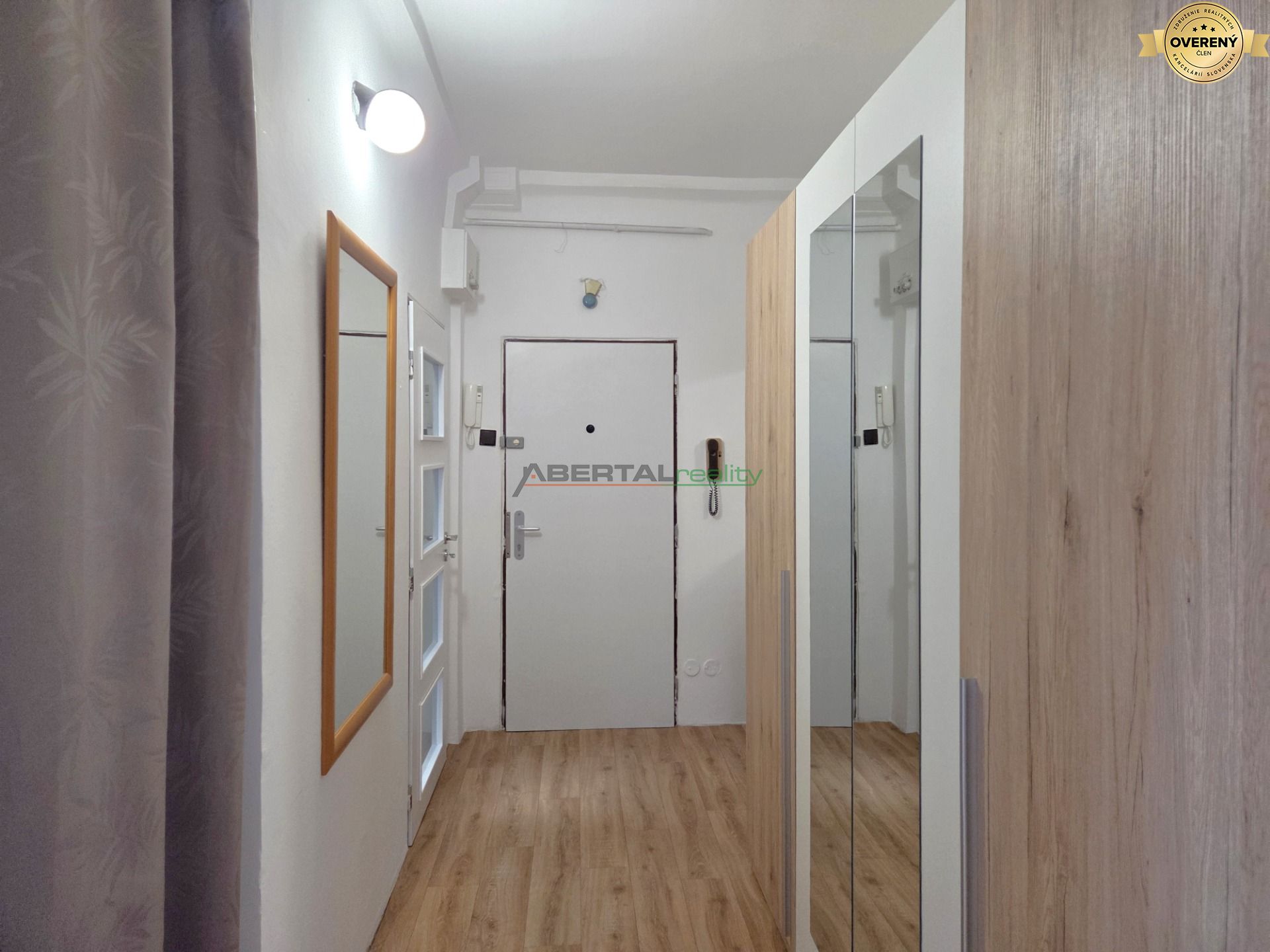 Prenájom, 1 izbový byt, Mesačná, Bratislava, chodba.jpg